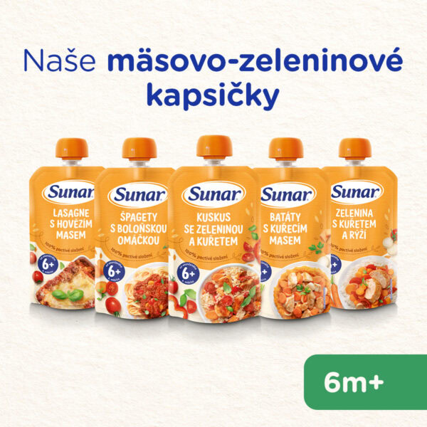 Mäsovo zeleninové kapsičky