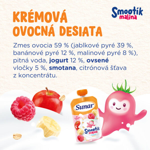 Krémová ovocná desiata