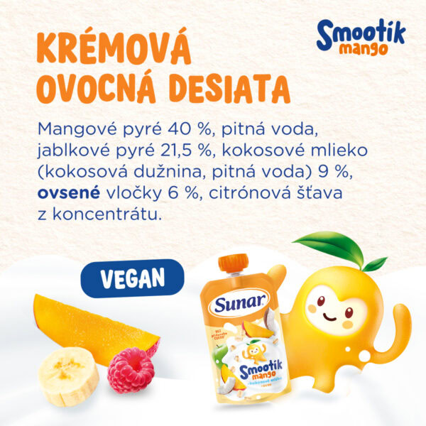 Krémová ovocná desiata