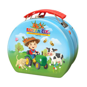 Terezia RAKYTNÍČEK+, multivitamínové želatínky s rakytníkom kufrík Traktor 50ks