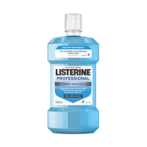 Listerine PROFESSIONAL Fresh Breath+, ústna voda, bez alkoholu 500ml