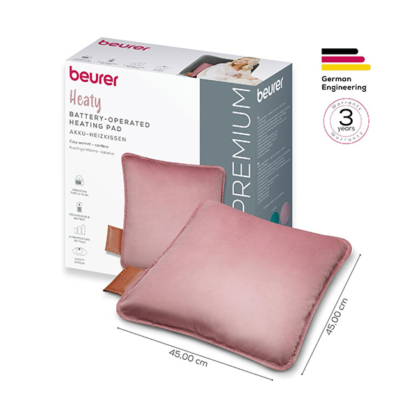 Beurer vyhrievací vankúš HK 77 Heaty ružová