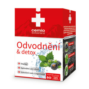 Cemio Odvodnenie & detox 60 kapsúl