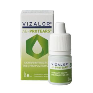 VIZALOR AB-PROTEARS ochranný roztok pre povrch oka 8ml