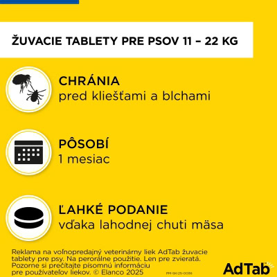 AdTab pre psov 11-22 pouzitie