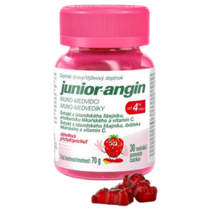 Junior-angin Imuno medvedíky 30ks
