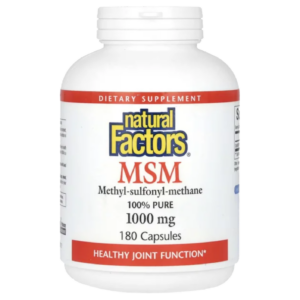 Natural Factors MSM 1000mg 180 kapsúl