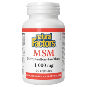 Natural Factors MSM 1000mg 90 kapsúl